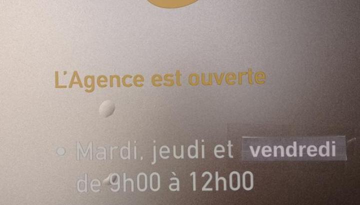 Horaires agence postale - Horaires agence postale