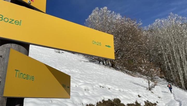 Boucle des hameaux en hiver - Bozel - Boucle des hameaux en hiver - Bozel