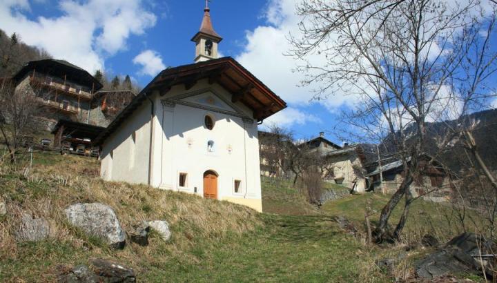 Chapelle de Lachenal sur la boucle des hameaux - Bozel - Chapelle de Lachenal sur la boucle des hameaux - Bozel