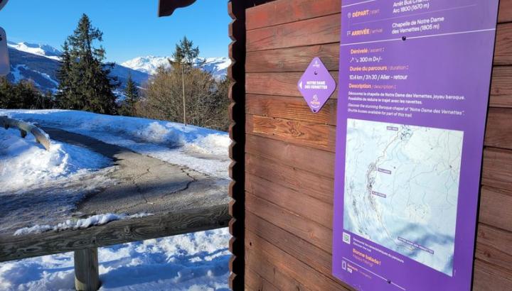 Notre Dame des Vernettes - Départ