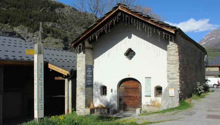 Les Chemins de l'Histoire - Circuit des chapelles de Lanslevillard_Val-Cenis - La chapelle St Roch