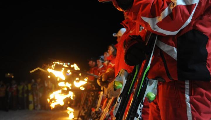 Sainte Agathe - Bénédiction des skis et des moniteurs