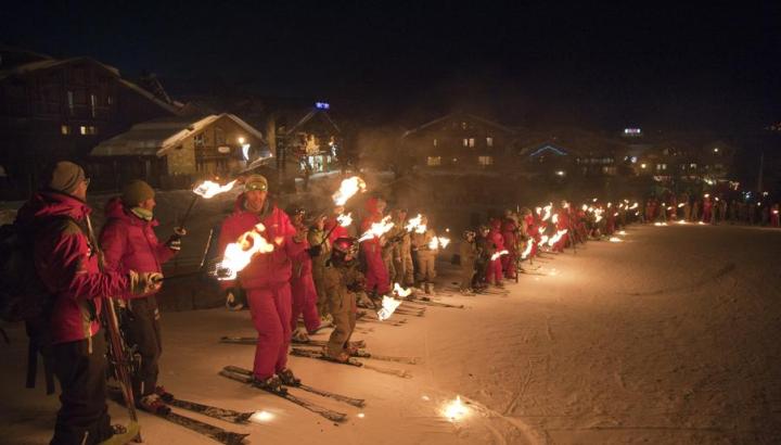 Sainte Agathe - Bénédiction des skis et des moniteurs