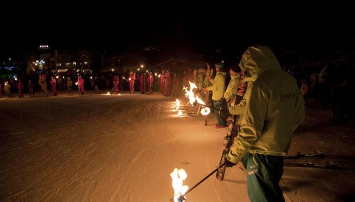Sainte Agathe - Bénédiction des skis et des moniteurs
