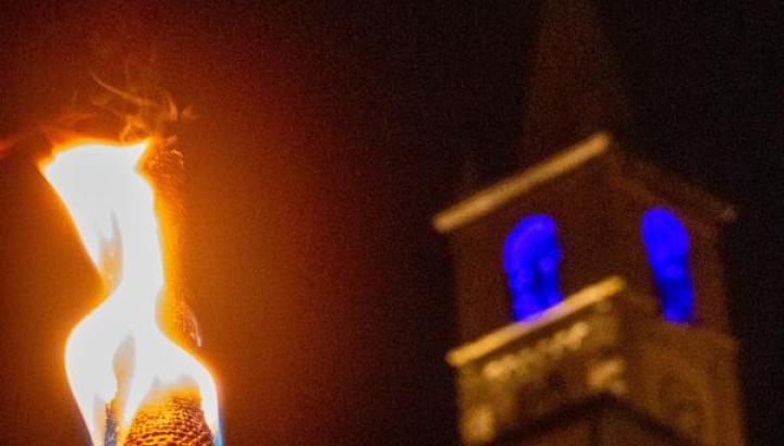 Visite du village de Bonneval-sur-Arc - Flambeau sous le clocher