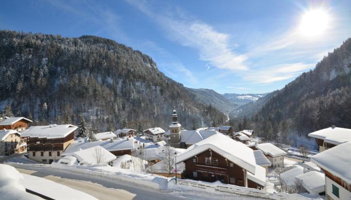 Village de La Giettaz - Hiver - Village de La Giettaz - Hiver