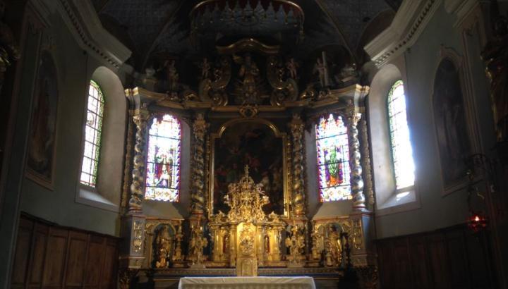 église d'Hauteluce - Hauteluce, église baroque renovée