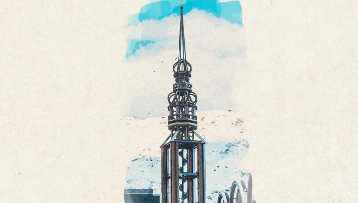 Visite guidée : les Apéros de l'Architecture_Les Belleville - visite guidée : clocher des Menuires