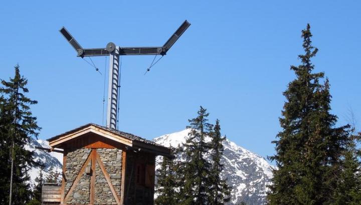 Télégraphe Chappe du Plan de l'Ours en Maurienne - Le télégraphe Chappe de Saint-André