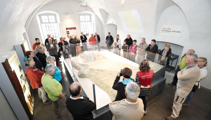 Visite guidée de la Redoute Marie-Thérèse à Avrieux - Visite guidée de la Redoute Marie-Thérèse à Avrieux
