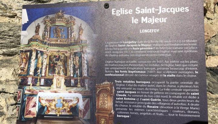 longefoy - Longefoy : église St-Jacques-le-majeur