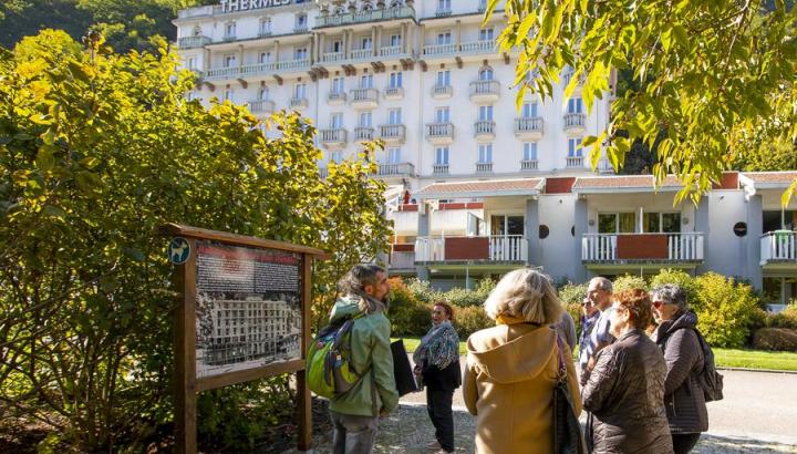 Visite guidée : Parc thermal et histoire de La Léchère_La Léchère