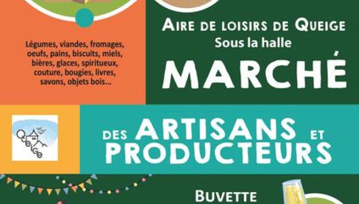 Le marché des artisans et producteurs_Queige
