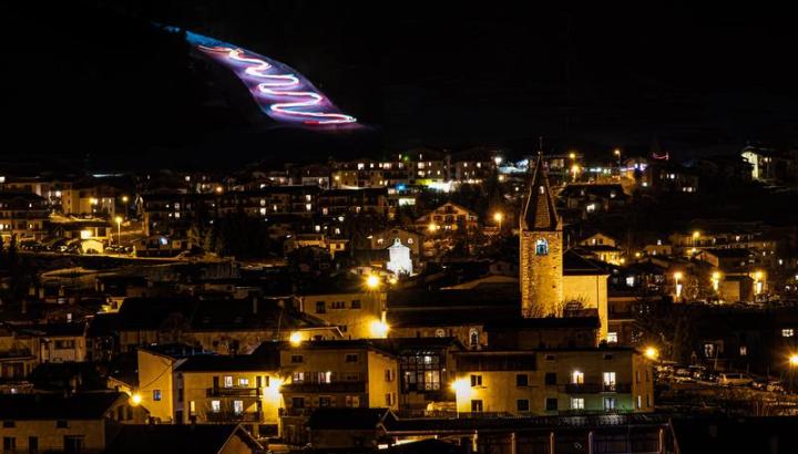 La magie de Noël à Aussois - La magie de la descente aux flambeaux