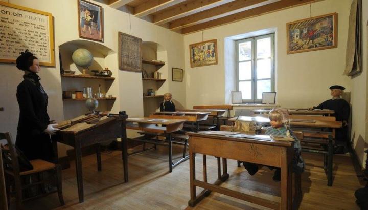 Ecomusée Hauteluce - Salle de Classe
