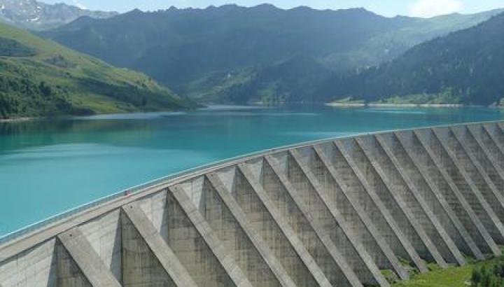 barrage de Roselend - barrage de Roselend
