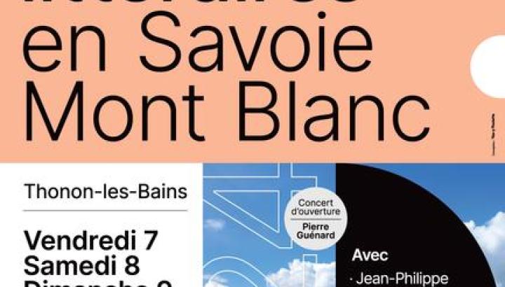 24es Rencontres littéraires en Savoie Mont Blanc - 24es Rencontres littéraires en Savoie Mont Blanc