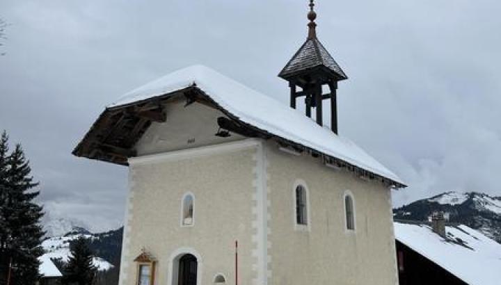 Le hameau du Cernix en hiver