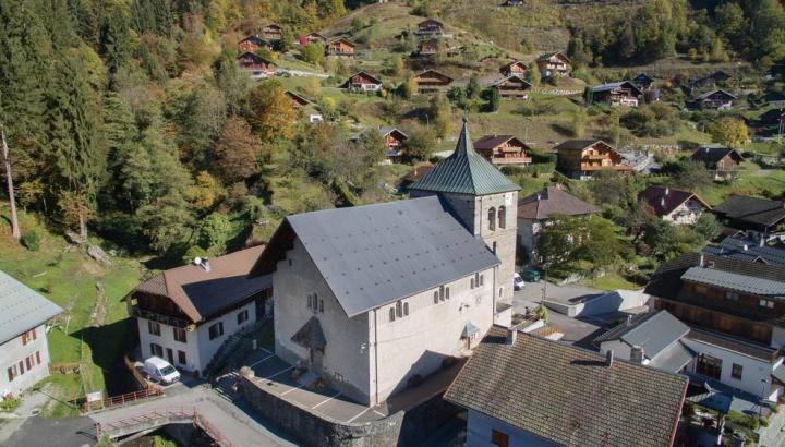 Baroque en Beaufortain : visite groupes_Arêches-Beaufort - église Sainte-Agathe Queige