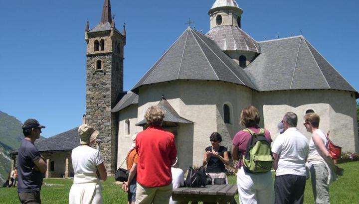 Baroque Tarentaise Vanoise : visite groupes_Moûtiers - visite groupe à ND de la Vie