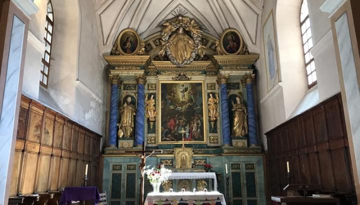 Baroque en Tarentaise Vanoise : visite groupes_Moûtiers - Bozel, église Saint-François-de-Sales