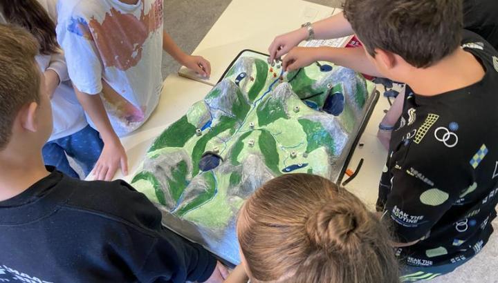 Atelier en famille : Un barrage dans mon paysage_Valloire - Pays d'art et d'histoire