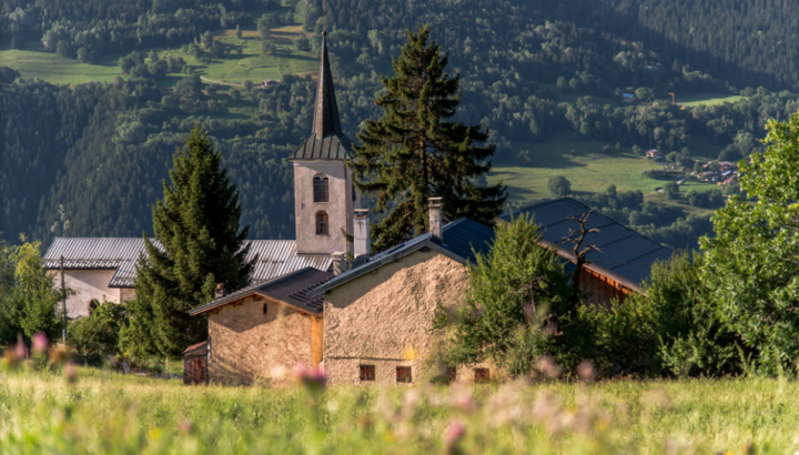 Pause baroque à l‘église St François de Sales (Valezan) : visite guidée _La Plagne Tarentaise - Eglise de Valezan