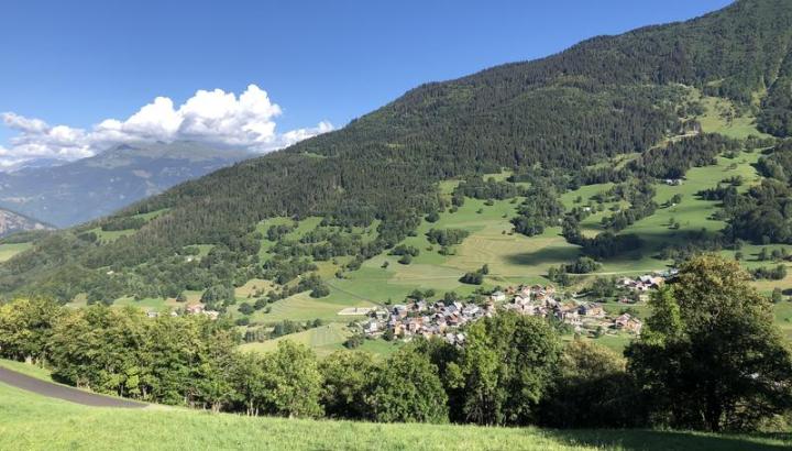 Visite guidée : il était une fois les Avanchers_Les Avanchers-Valmorel - vue panoramique du village des Avanchers