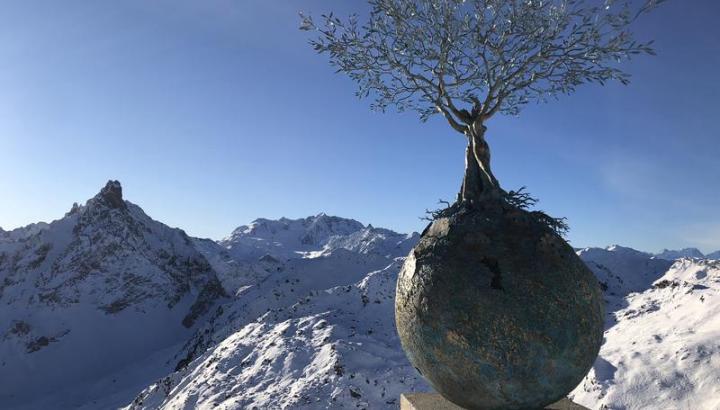 Visite guidée : l'art au sommet à Courchevel, exposition culturelle à ciel ouvert_Courchevel - Visite guidée : l'art au sommet à Courchevel