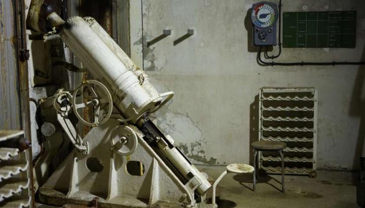 La Maurienne c'est trop Forts ! visite groupes._Aussois - Armement fort Saint Gobain MTA Fort Saint-Gobain