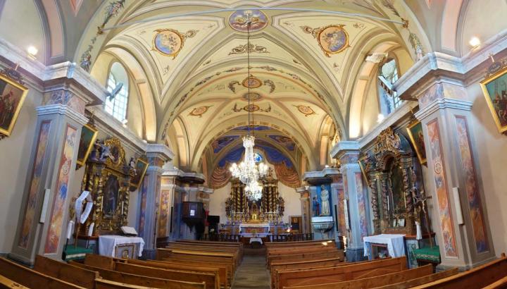 Journées Européennes du Patrimoine - Visite de l'église St Etienne_Val-Cenis - Nef de l'église St Etienne