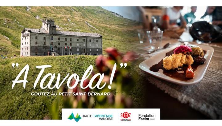 A tavola! Goutez au Petit Saint-Bernard - 2e édition_Séez - Affiche A Tavola