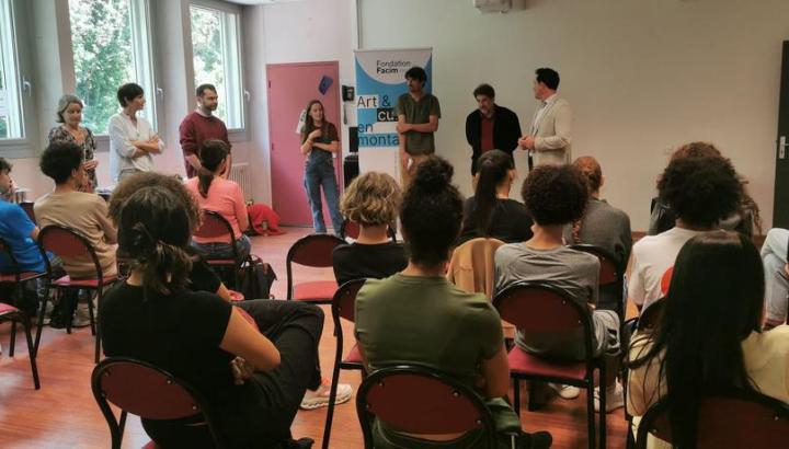 Rencontre littéraire : atelier groupe scolaires_Chambéry - Restitution avec Gabrielle de Tournemire