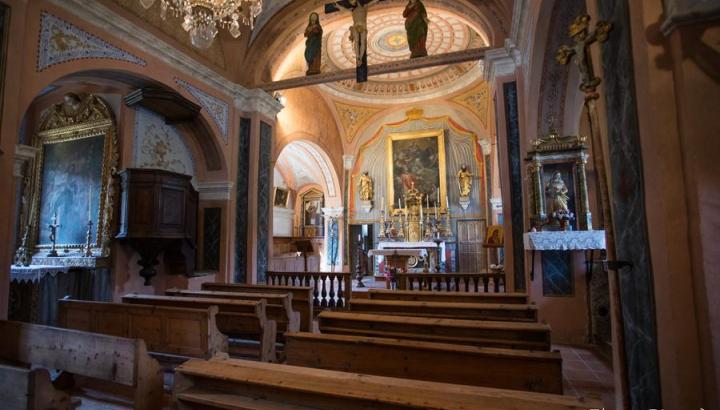val-cenis-sardieres-eglise-saint-laurent-interieur - Eglise Saint-Laurent à Val Cenis Sardières