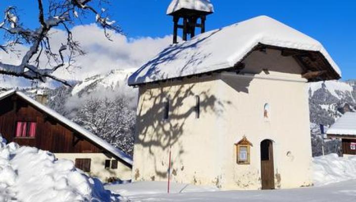 Visite guidée : Le hameau du Cernix - Le hameau du Cernix en hiver