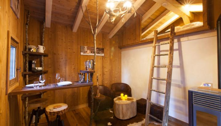 Cabanes entre Terre et Ciel - Cabane Mont-Blanc - Cabanes entre Terre et Ciel - Intérieur de la Cabane Mont-Blanc