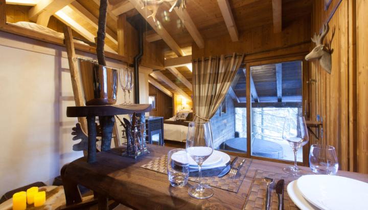 Cabanes entre Terre et Ciel - Cabane Mont-Blanc - Cabanes entre Terre et Ciel - Intérieur de la Cabane Mont-Blanc