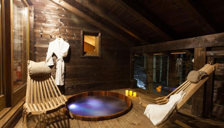 Cabanes entre Terre et Ciel - Cabane Mont-Blanc - Cabanes entre Terre et Ciel - Cabane Mont-Blanc et son jacuzzi