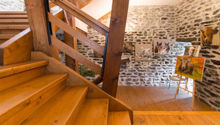 Tour Sarrazine - Bozel - Vue intérieur