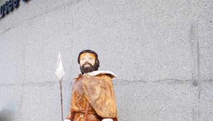 Musée d'archéologie de Val Cenis Sollières - Figurine d'un homme de cro-magnon