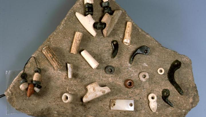 Musée d'archéologie de Val Cenis Sollières - Perles en os et corne