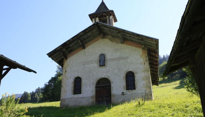 chapelle-saint-sauveur-hauteluce-ete - Chapelle de Saint Sauveur (vallée d'Hauteluce)