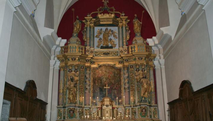 Retable majeur de l'église de St Bon - Retable majeur de l'église de St Bon