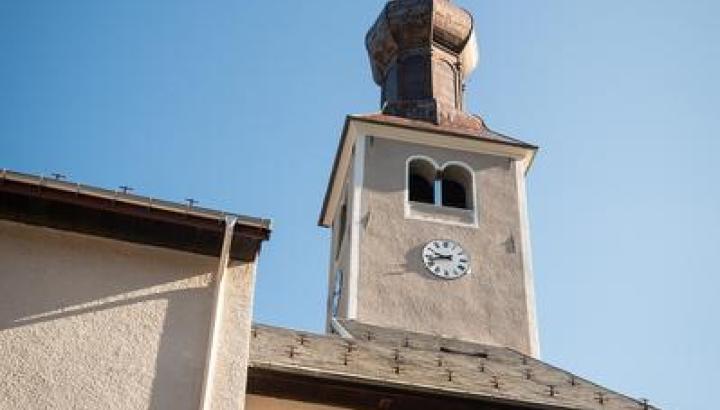 Eglise Saint François de Sales - Bozel - Vue extérieur été