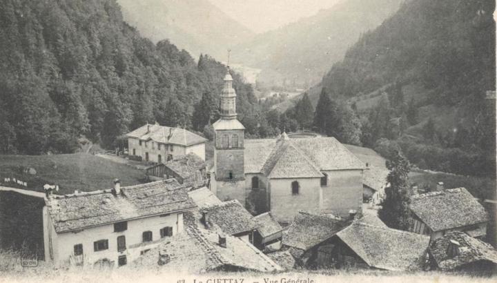 Eglise de La Giettaz - photo ancienne