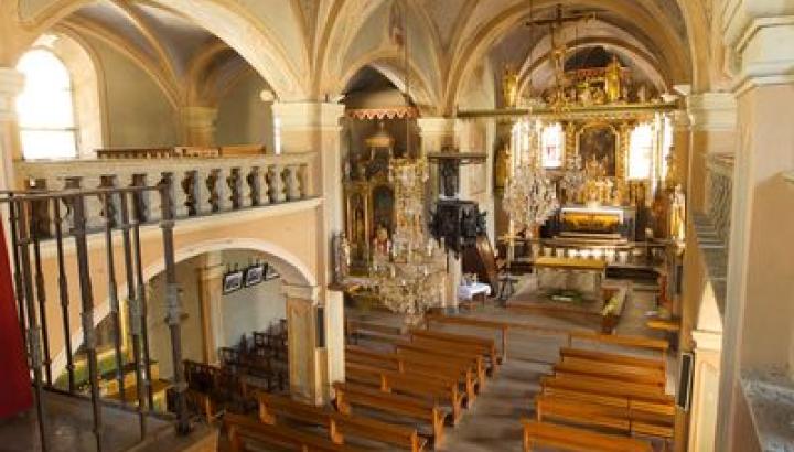 eglise-hauteluce-interieur - Intérieur de l'église d'Hauteluce
