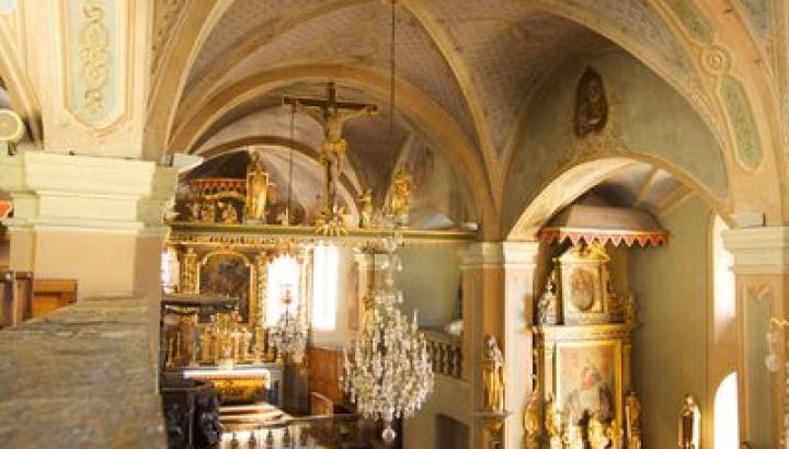 eglise-hauteluce-interieur-couer - Coeur de l'église de Hauteluce