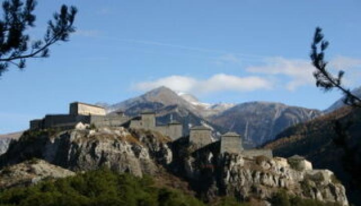 haute-maurienne-forts-esseillon - Les forts de l'Esseillin à Aussois, vus de profil