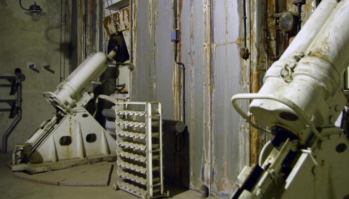 Fort Saint-Gobain_Villarodin-Bourget - Artillerie