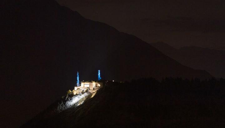 Fort du télégraphe de nuit